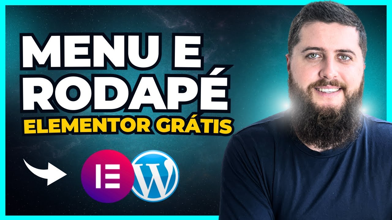 Melhor Forma de Criar HEADER e FOOTER com Elementor Grátis | Atualizado