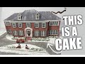 Making A Home Alone House ALL From Cake