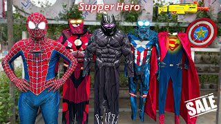 SUPERHERO's Story || Spider-man Became a Superheroes To Save the World ! ( Funny, Action )