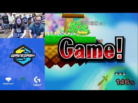 WaveDash 2023 Winners Round 3 - ZimD00D (Marth) Vs. Umarth (Marth) - SSBM Tournament