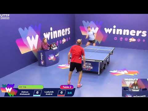 WINners CUP table 2  10.09 Ziakun Aleksandr - Lushchik Andrei  15:30