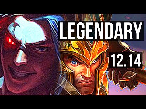 KAYN vs JARVAN IV (JNG) | 9 solo kills, 1.6M mastery, Legendary, 500+ games | EUW Diamond | 12.14