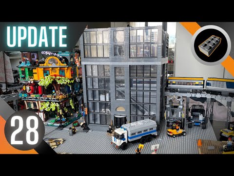 LEGO STADT MOC 2021 - Update 28: Wolkenkratzer [8] - Vollendung der Maisonette