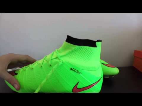 Nike mercurial superfly 4 (Electric green) unboxing + on feet review