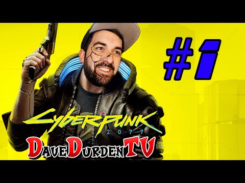 Let's Play CYBERPUNK 2077 (German - Deutsch / Blind / PC / Nomade) | Folge 1 - DaveDurdenTV