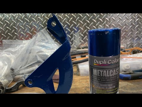 Dupli-color METALCAST anodized surface colour system *BLUE (does it work on plastic?)