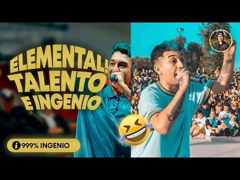 ELEMENTAL vs DEAFC 🤣🤣 (HERMANOS) @anakin1  #Short #Freestyle #Rap @BatallasUnder