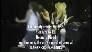 Is DARKNESS DESCENDS The Best Thrash Album?