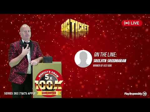 Watch Our Series 282 1st Weekly E-Draw 5 x 100K Winners Announcement