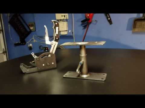 TCI OUTLAW GATE SHIFTER AND JEGS PEDISTAL MOUNT