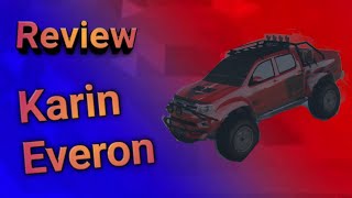 The new Karin Everon 4x4 off road car in GTA 5 online