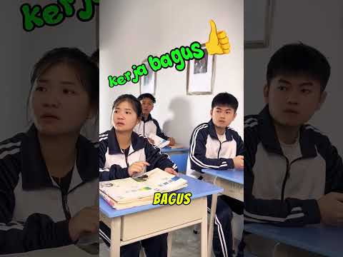 Momen lucu ketika pak guru mengajar dan berbagai makanan di kelas #shortviral