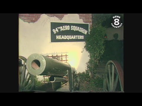 94th Aero Squadron in San Diego gets a visit in 1983 from Unknown Eater