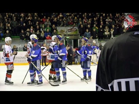 26. Spieltag BEL 2016/17 - ECDC Memmingen - ESC Riverrats Geretsried