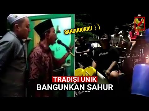 Makes You Laugh ‼️⁉️ Collection of Unique Ways to Wake Up for Sahur in Indonesia