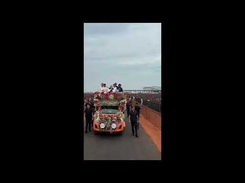 भोगपुरम हवाई अड्डे के उद्घाटन के अवसर पर प्रस्तुति से मैं अत्यंत भावविभोर हूँ..: नरेन्द्र मोदी