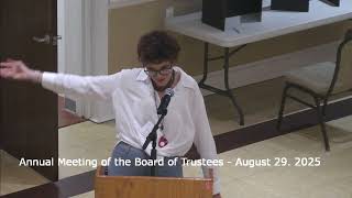 LVWA 2025 Meeting of the Members