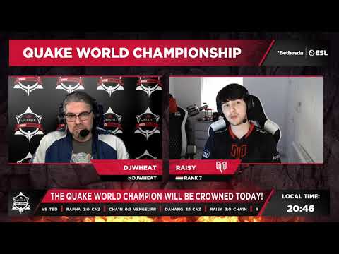 Raisy interview after beating DaHang at QuakeCon 2020