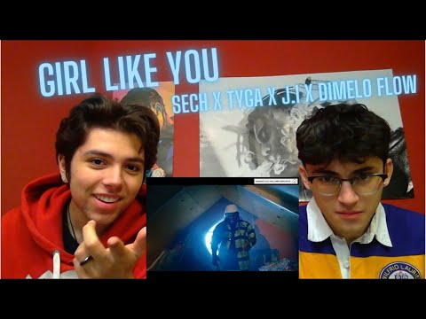 Dimelo Flow, Sech, Tyga, J.I - Girl Like You [REACCION]