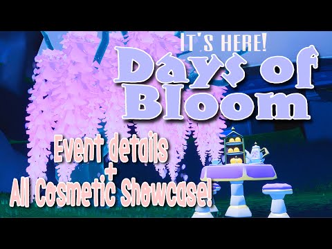 Spring has Sprung 🌸 Days of Bloom Event - ALL Cosmetic Showcase + Event Info! | Sky CotL