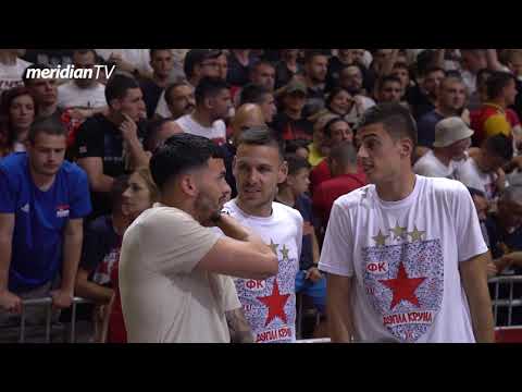 Crvena zvezda - Partizan (80:77) - Atmosfera, prekid u Pioniru, proslava Crvene zvezde