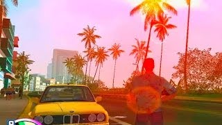 preview picture of video 'Обзор-1 версии GTA 'VICE CITY' 'REAL MOD 2014' (2003)'