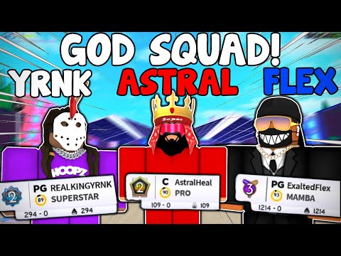 THE HOOPZ GOD SQUAD!?!?😱 | *Feat. @kingyrnk  & @AstralHeal * | (ROBLOX HOOPZ)
