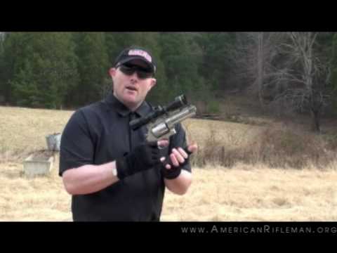 How to Grip a Large-Caliber Handgun