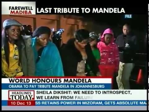 World leaders to pay tribute Nelson Mandela