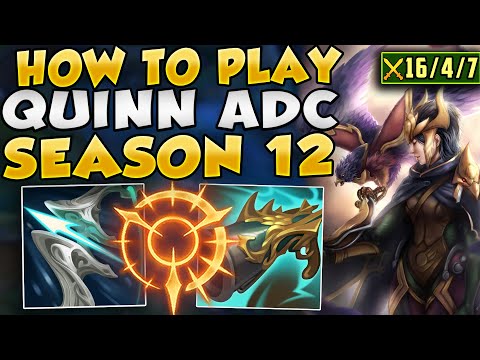 Quinn ADC Is AMAZING In Season 12! How To Carry Through Bot Lane With Quinn - League of Legends