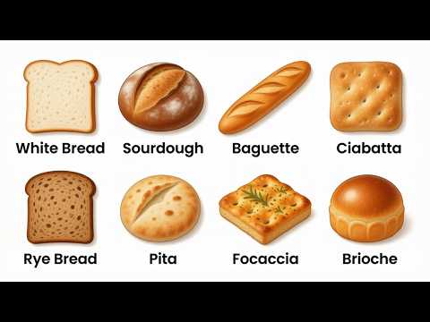 Every Type Of Bread Explained in 3 Minutes