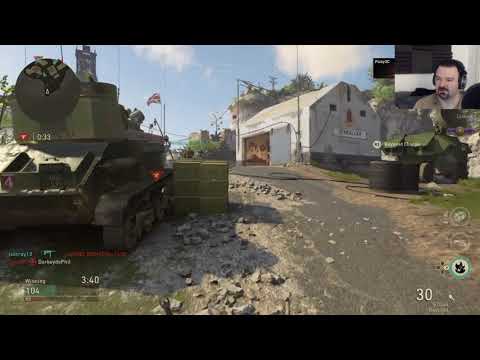 Call of Duty: WW II Private Beta gameplay pt22 - Sensitivity UP, Balls FLAT