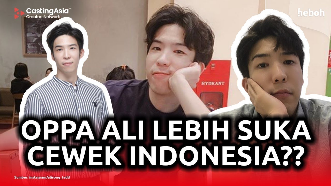 Oppa Ali Lebih Suka Cewek Indonesia??