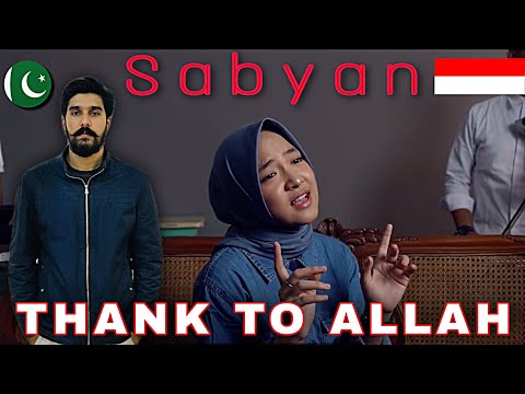 #reaction#sabyan THANK TO ALLAH (PK Punjab Reaction)