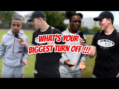WHATS YOUR BIGGEST TURN OFF !!! (In Public) ft. Ess2Mad and YJ