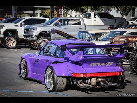 SEMA Show 2019 loading day / bepakolás walkaround LIVE