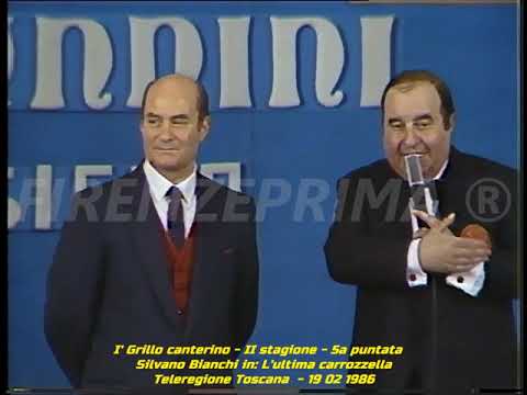 I'Grillo canterino. di Gianfranco D'Onofrio. Silvano Bianchi in: L'ultima carrozzella. Teleregione.