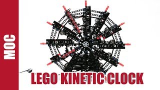 preview picture of video 'Lego Technic Kinetic Clock By Nico71'