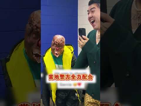 烧伤男孩梦想当警察，警方暖心安排，体验一日警员圆梦 @isaiahgarza
