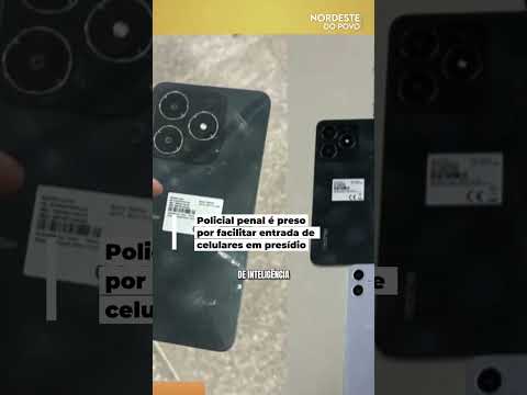 Policial penal é preso por facilitar entrada de celulares em presídio