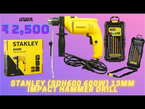 Stanley 13 mm drilling machine, 600w - sdh600