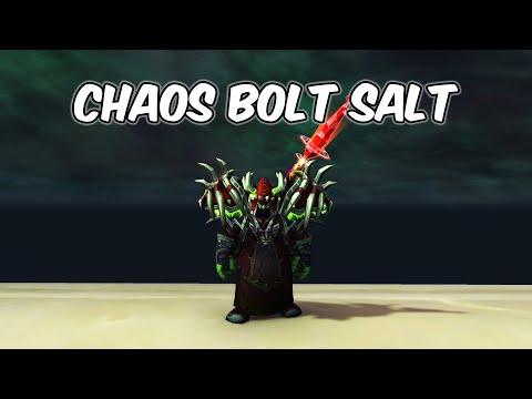 Chaos Bolt SALT - 9.2.7 Destruction Warlock PvP - Wow Shadowlands PvP