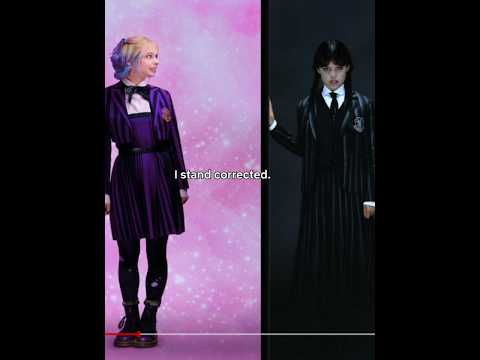 WEDNESDAY NETFLIX | #jennaortega #emmamyers #enidsinclair #wednesdayaddams #spideyedittz