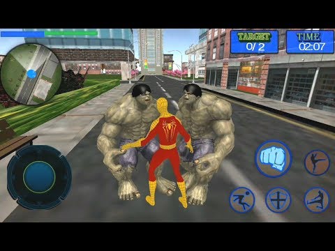 Flying Spider Vs Monster | Spider Hero City Rescue Missions - Android GamePlay
