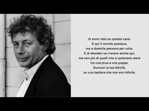 "NOVECENTO" (monologo finale) di Alessandro Baricco, voce di Paolo Rossini