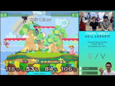 Chapel Thrillz : Heil Graham Doubles - Beeftip & Red vs Ambition & Smashdad - Losers Semis