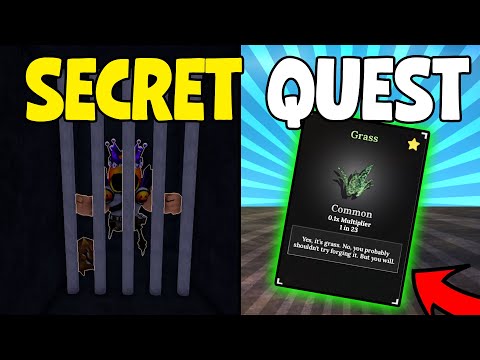 THIS SECRET QUEST Gives You OP Ore! – How to Get Grass Ore in The Forge (Roblox)