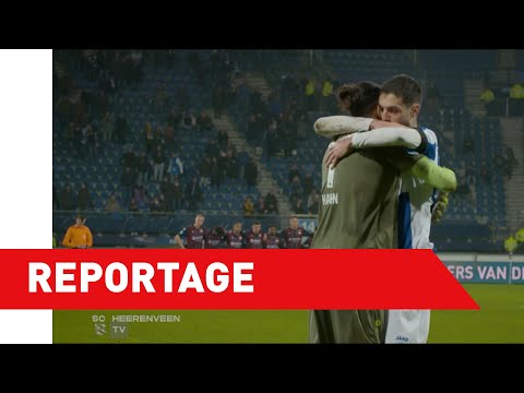 Reportage sc Heerenveen - Willem II (knvb beker)