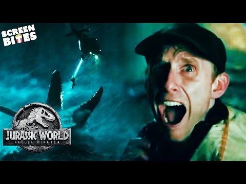 Eaten Alive by a Mosasaurus | Jurassic World: Fallen Kingdom (2018) | Screen Bites