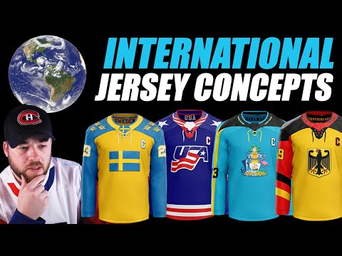 Reacting to International Hockey Jersey Concepts